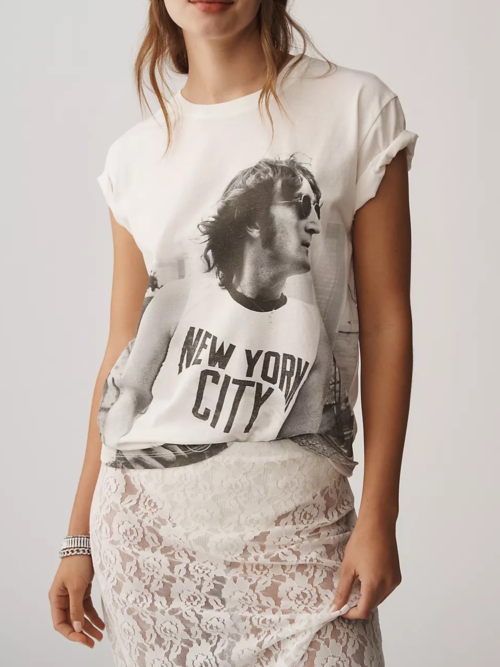Letluv John Lennon Graphic Tee